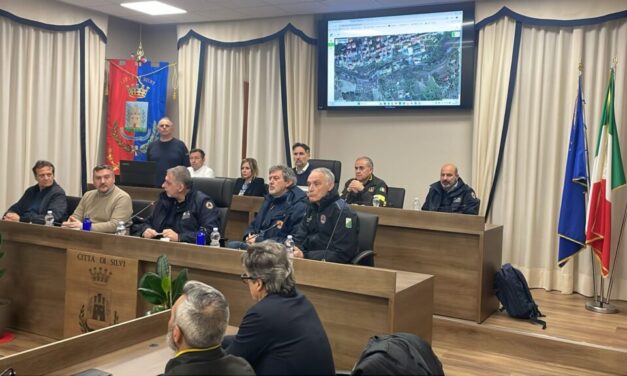 Silvi, riunione in Comune sulla frana dopo il maltempo