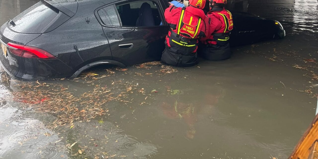 Maltempo sulla costa teramana, soccorsi tra Giulianova e Tortoreto