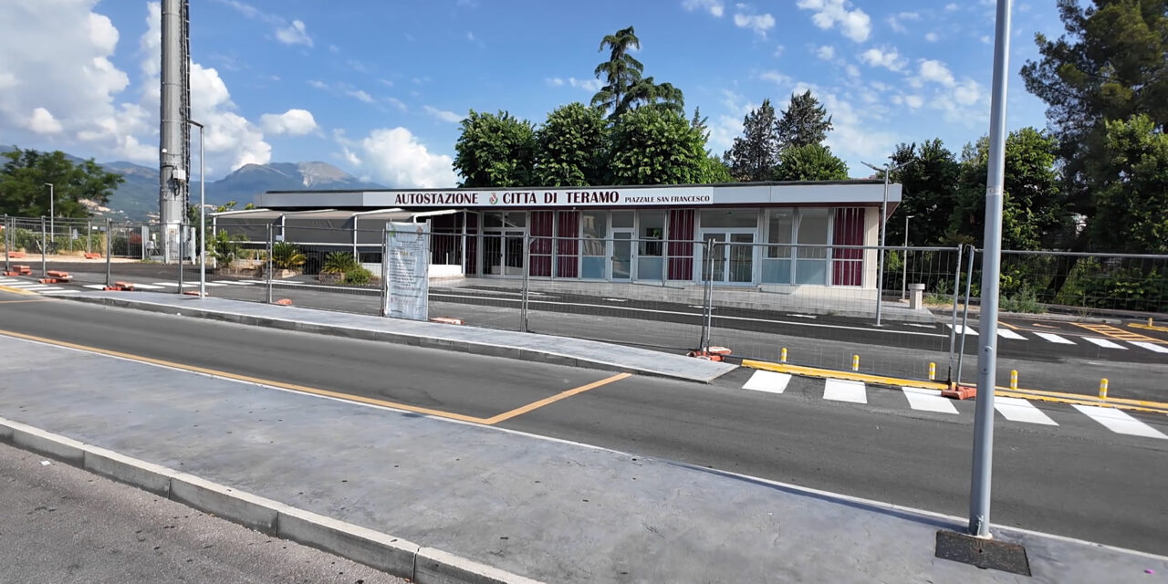 Autostazione di Teramo pronta, apertura ancora rinviata