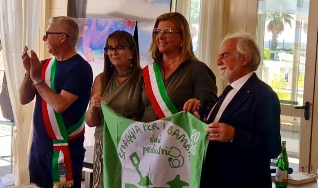 Spiagge per bambini, Giulianova confermata Bandiera Verde