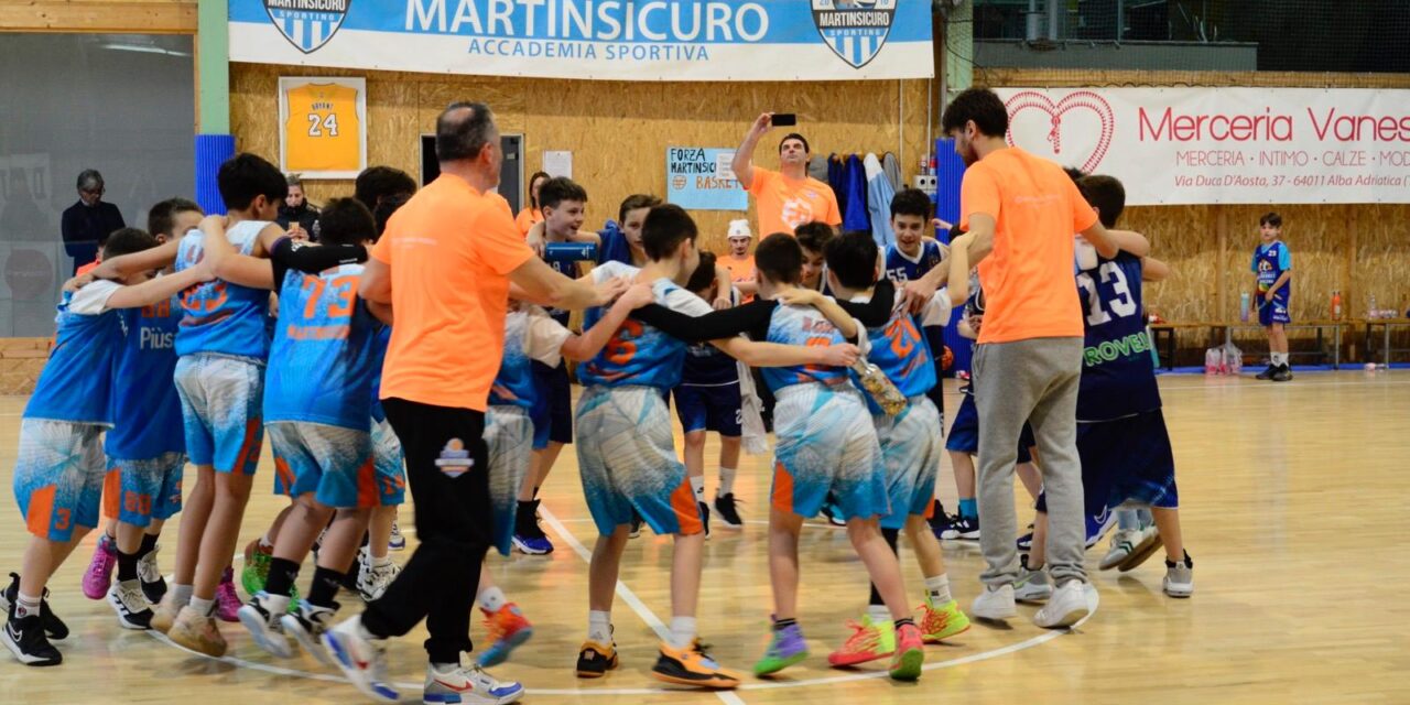 Martinsicuro, tre giorni di basket giovanile per il Trofeo Minora