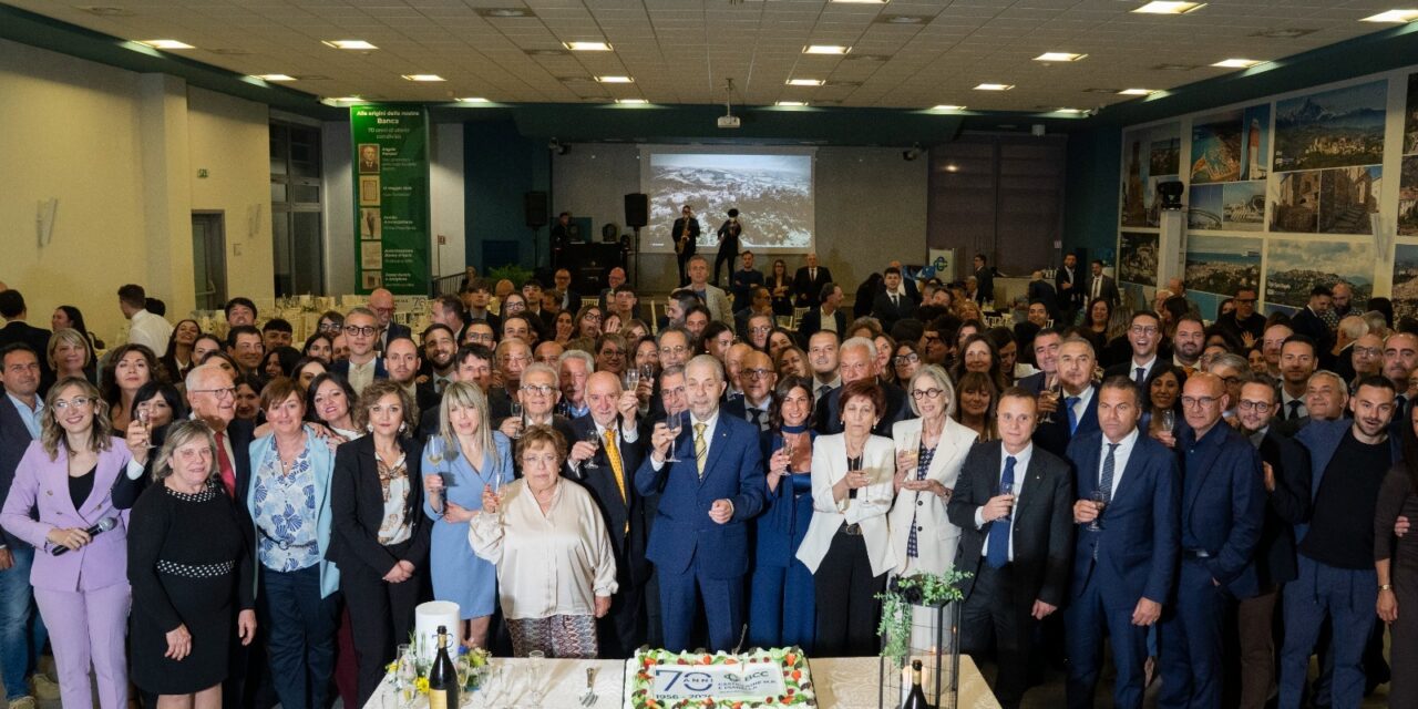 La Bcc di Castiglione e Pianella festeggia 70 anni