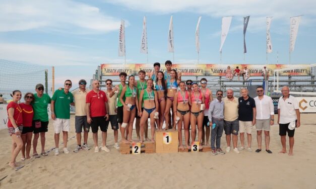 Beach volley giovanile, Alba Adriatica chiude la tappa tricolore