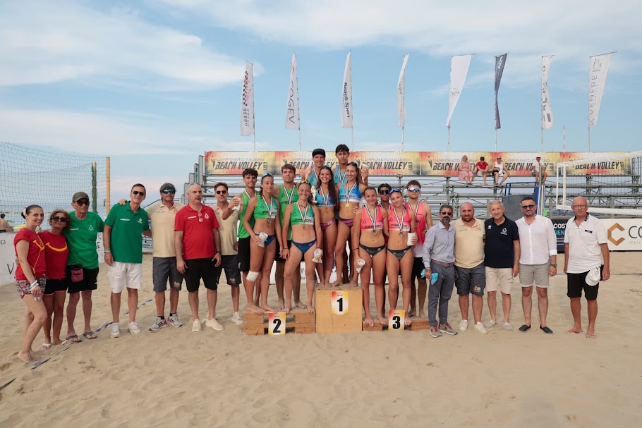 Beach volley giovanile, Alba Adriatica chiude la tappa tricolore
