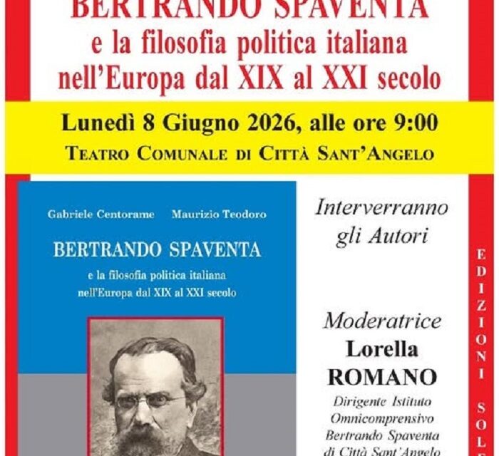 Spaventa, filosofia e politica: incontro a Città Sant’Angelo
