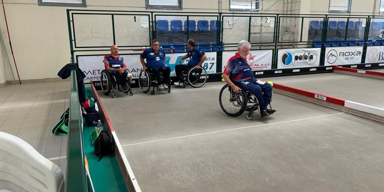 Bocce paralimpiche, in Val Vibrata il tricolore va in scena