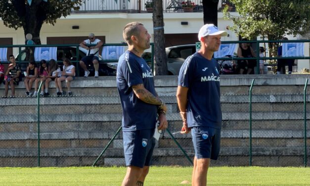 Pescara, test ad Avezzano prima della Coppa Italia