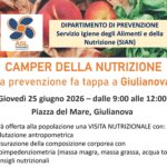 Prevenzione alimentare a Giulianova con l’unità mobile Asl