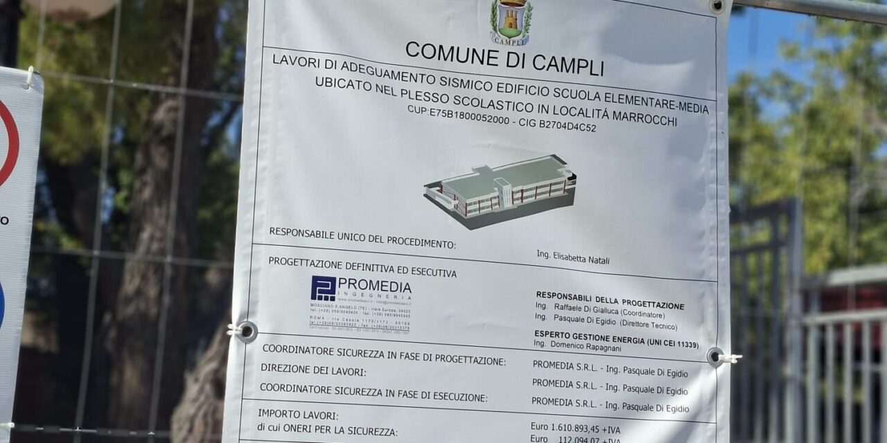 Campli, incertezza sul rientro a scuola degli studenti di Marrocchi