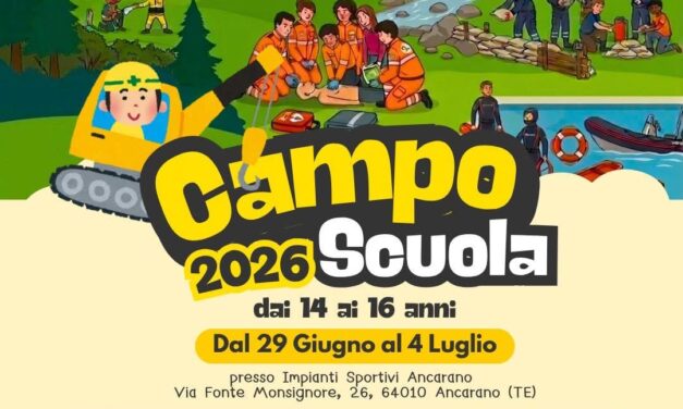 Ad Ancarano un campo scuola per ragazzi promosso da Croce Bianca e volontari