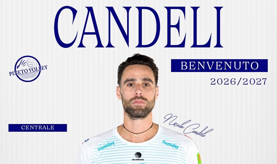 Pineto Volley, esperienza al centro: arriva Candeli
