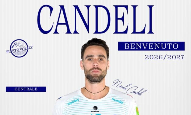 Pineto Volley, esperienza al centro: arriva Candeli