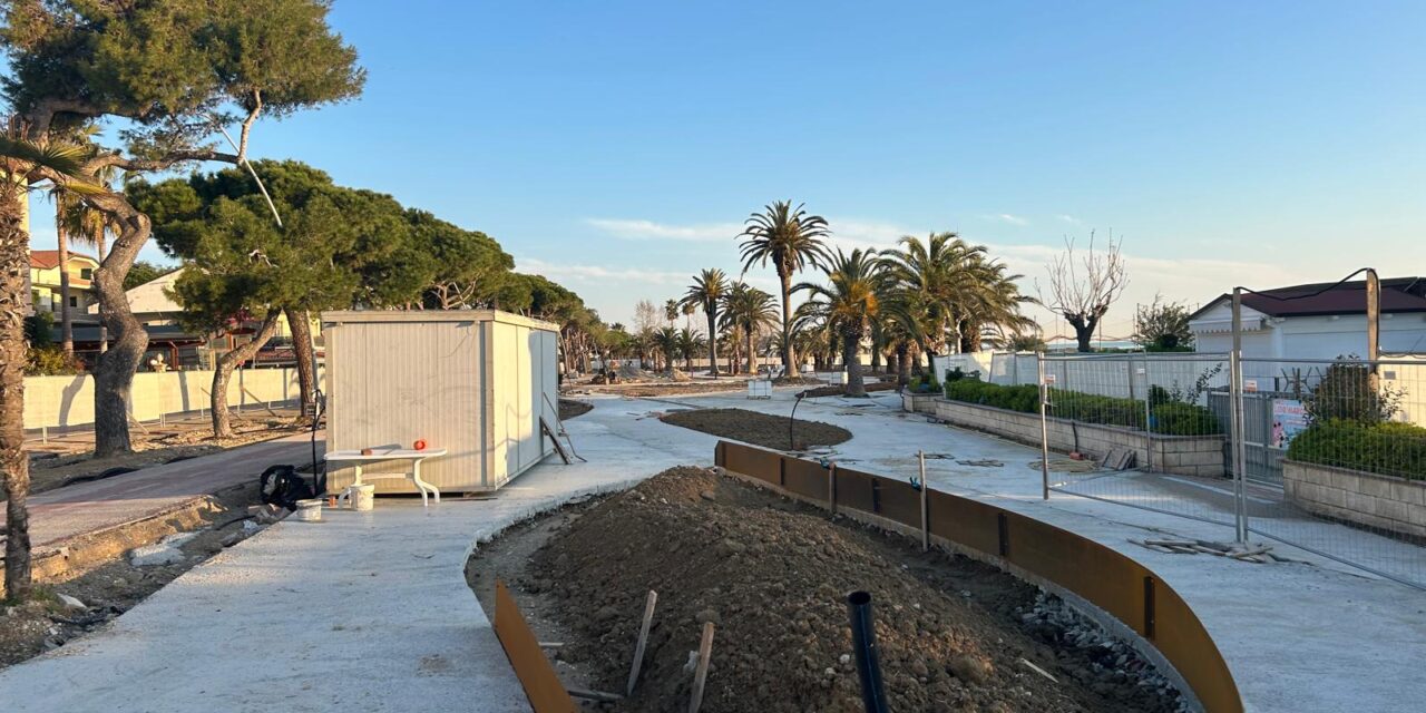Tortoreto, sul lungomare Sirena il Comune rassicura sui lavori