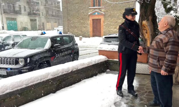 Maltempo nel Teramano, controlli dei carabinieri nelle aree isolate