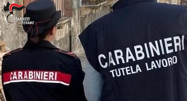 Controlli dei carabinieri in un bar di Roseto: scattano denuncia e sanzioni