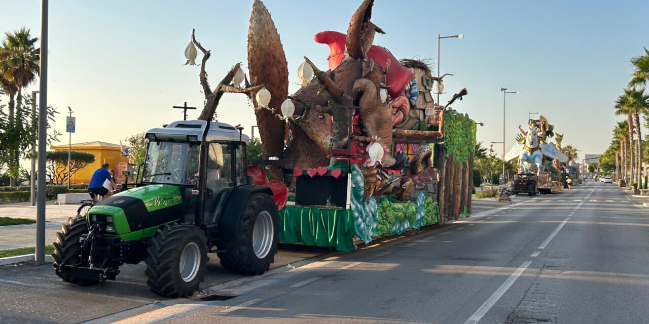 Alba Adriatica, strade chiuse per il Carnevale estivo