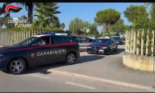 Droga tra Tortoreto e Marche, tre arresti dei carabinieri