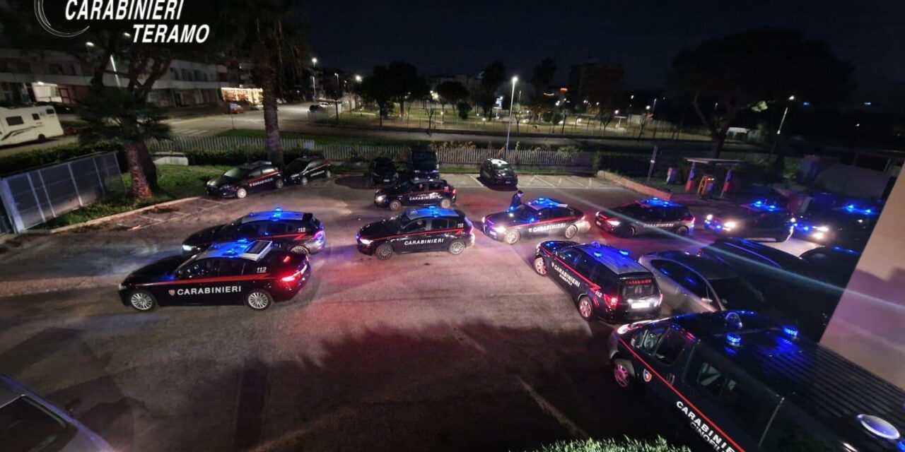 Controlli straordinari in Val Vibrata e sulla costa teramana