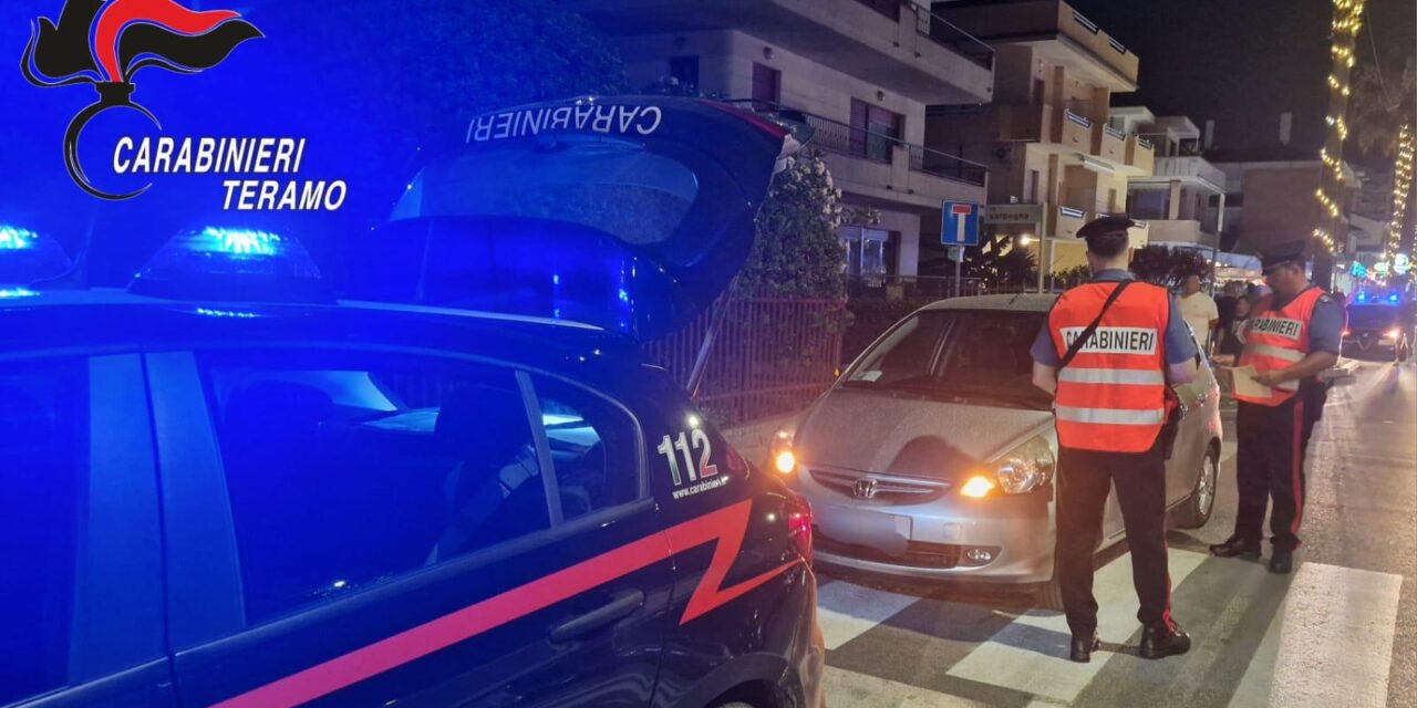 Controlli rafforzati nel Teramano, diversi arresti e 200 identificati