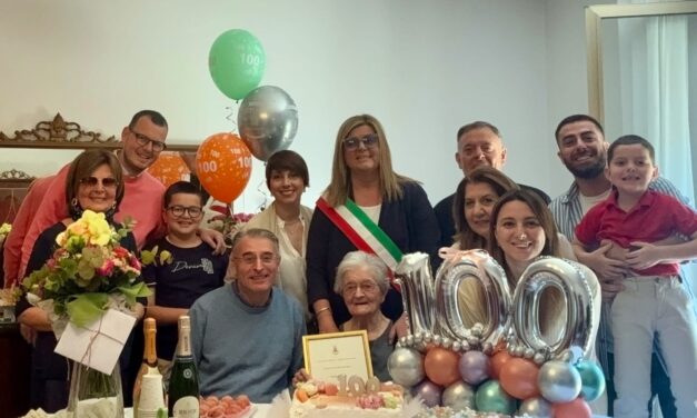 Giulianova celebra i 100 anni di Lucia Santini