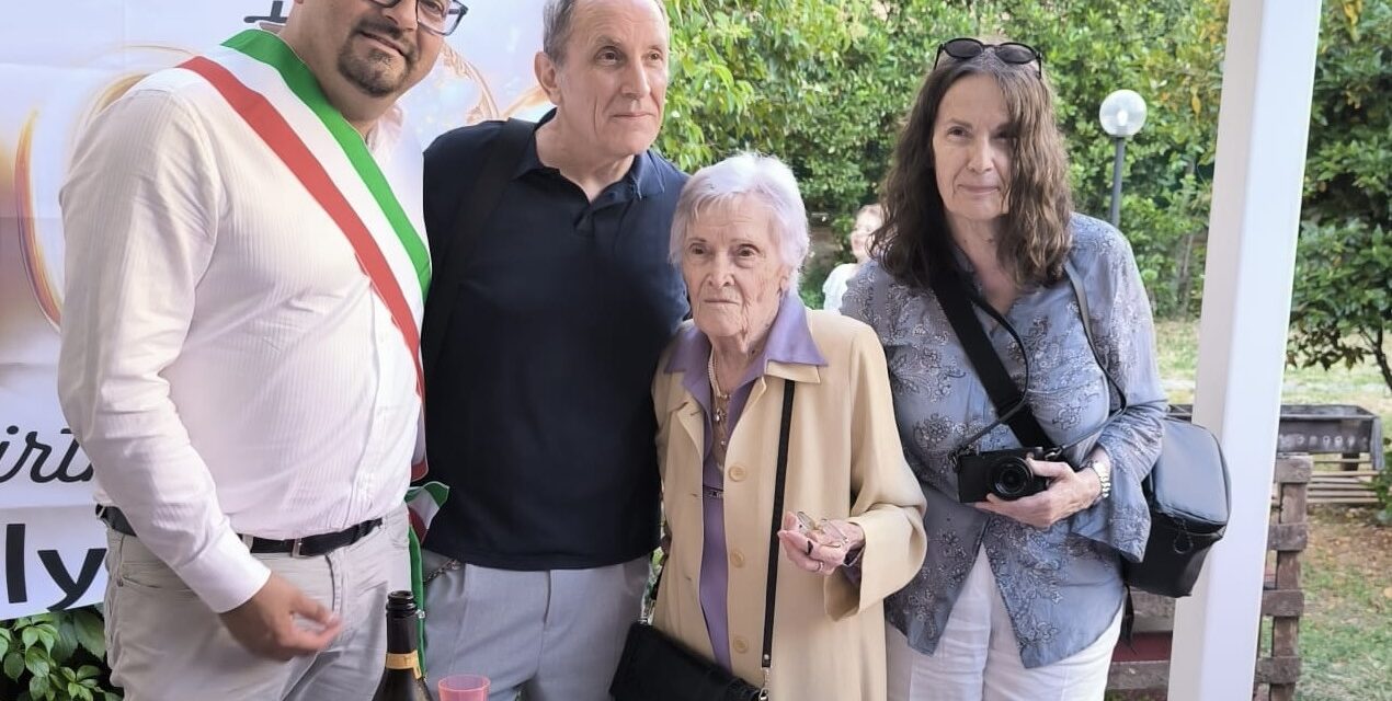 Teramo celebra i 100 anni di Wally Di Blasio