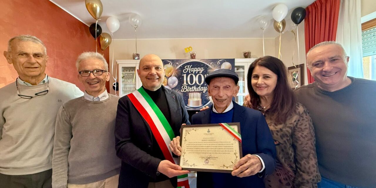Pineto festeggia il secolo di vita di Donato Andreoli