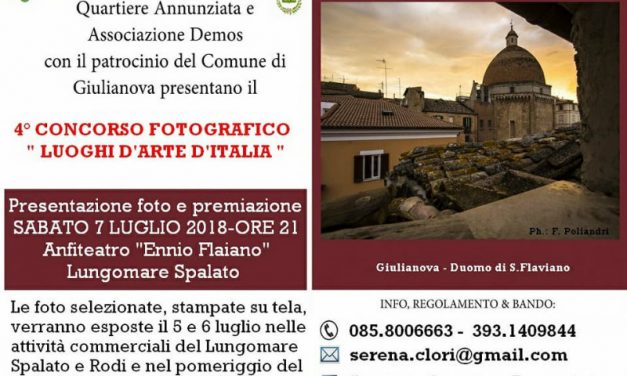 Quarto concorso fotografico a Giulianova