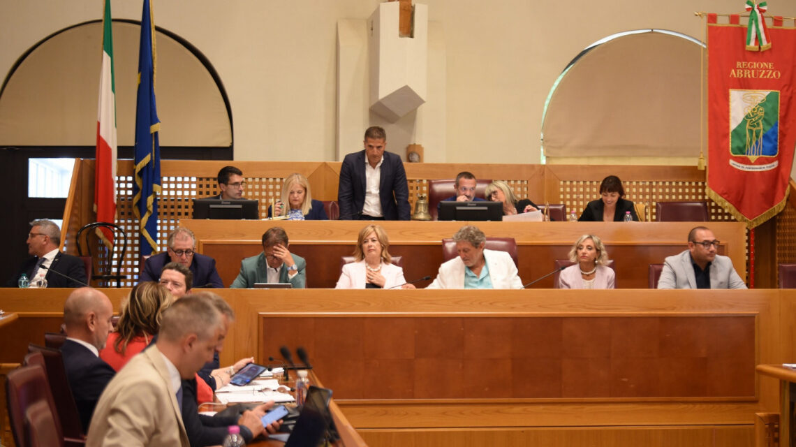 Regione Abruzzo, Consiglio in Aula il 23 giugno
