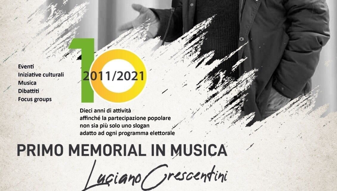 Domani in programma il memorial dedicato a Luciano Crescentini