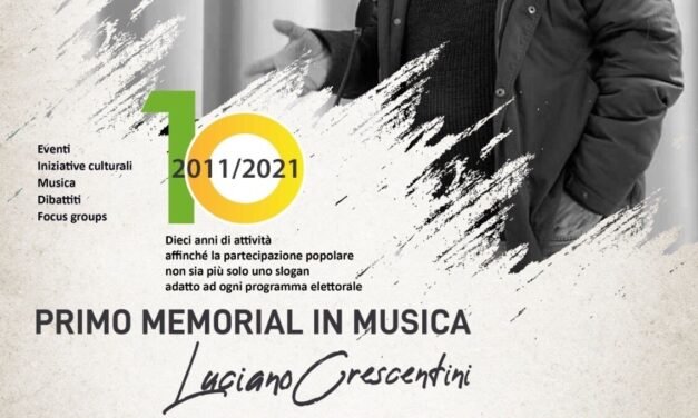 Domani in programma il memorial dedicato a Luciano Crescentini