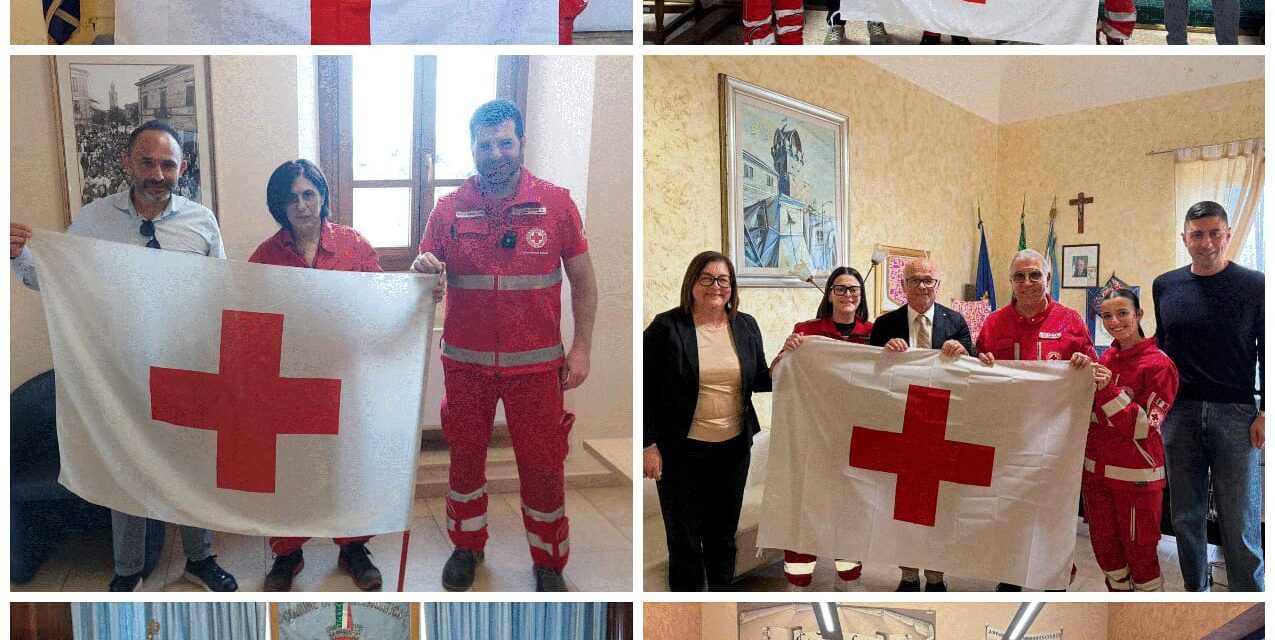 Croce Rossa, dai Comuni del Teramano un segnale di vicinanza
