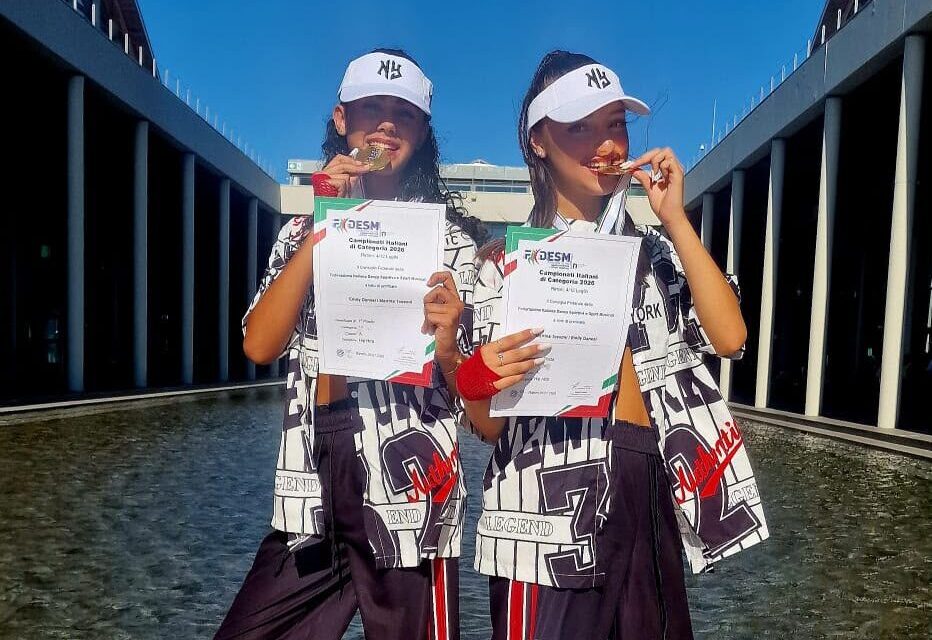 Hip hop, trionfo tricolore a Rimini per due atlete teramane