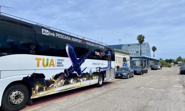 Aeroporto d’Abruzzo, attivo il bus Tua per i voli