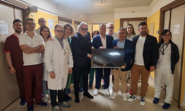 Televisori per Utic e Cardiologia al Mazzini di Teramo