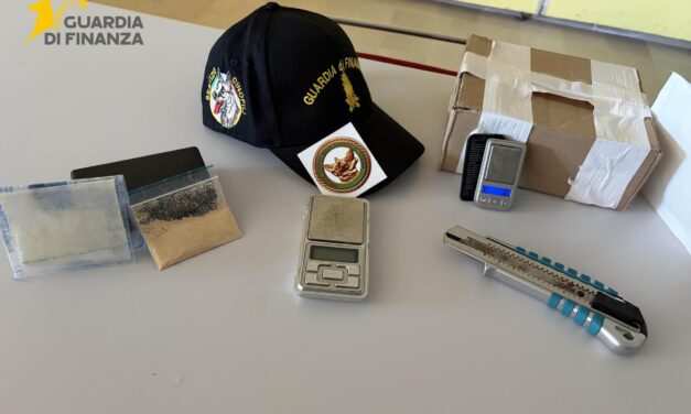 Nuova droga sintetica sequestrata dalla Finanza a Giulianova