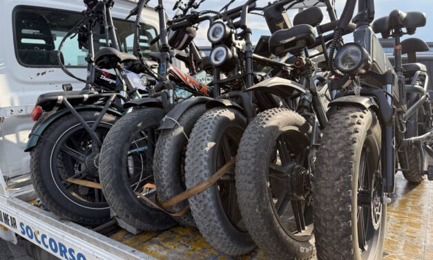 Controlli sulle e-bike a Pescara, 35 mezzi fermati