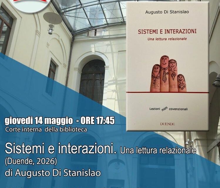 Teramo, presentazione in Delfico per il nuovo saggio di Di Stanislao