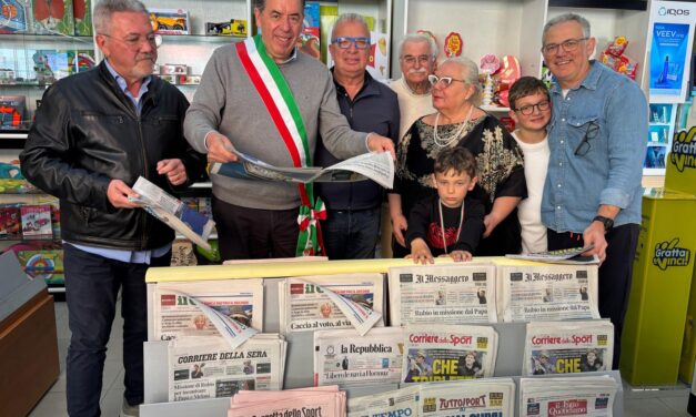 A Fossacesia riapre un’edicola in via Lanciano