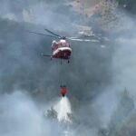 Incendi in Abruzzo, nel Teramano rogo spento a Campli