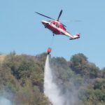 Incendi in Abruzzo, spento il rogo a Isola del Gran Sasso