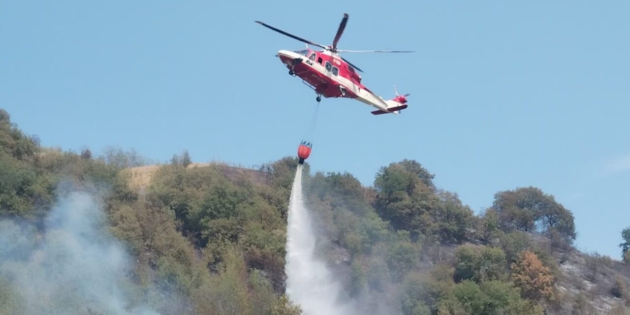 Teramo, rogo nella zona di Valle San Giovanni