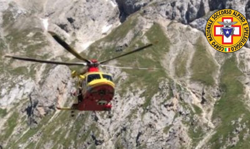 Pietracamela, ferito in quota durante un’escursione sul Gran Sasso