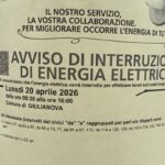 Giulianova, blackout programmato in centro il 20 aprile