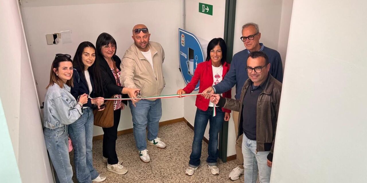 Sant’Egidio alla Vibrata, acqua potabile a scuola contro la plastica usa e getta