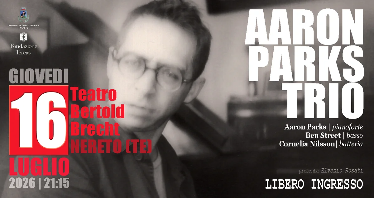 Nereto, serata jazz all’Anfiteatro Brecht con Aaron Parks