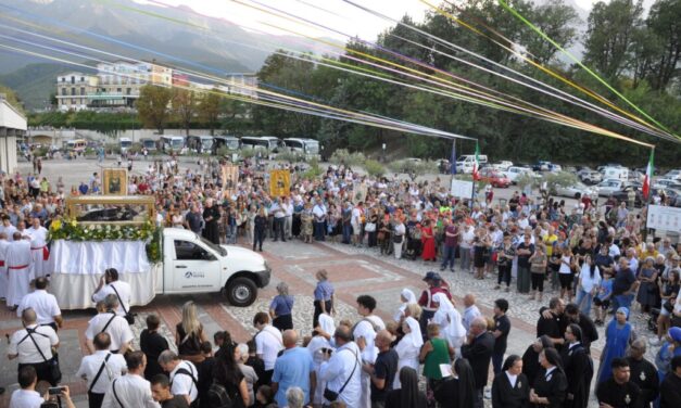 A San Gabriele fedeli da tutta Italia per la festa del santuario