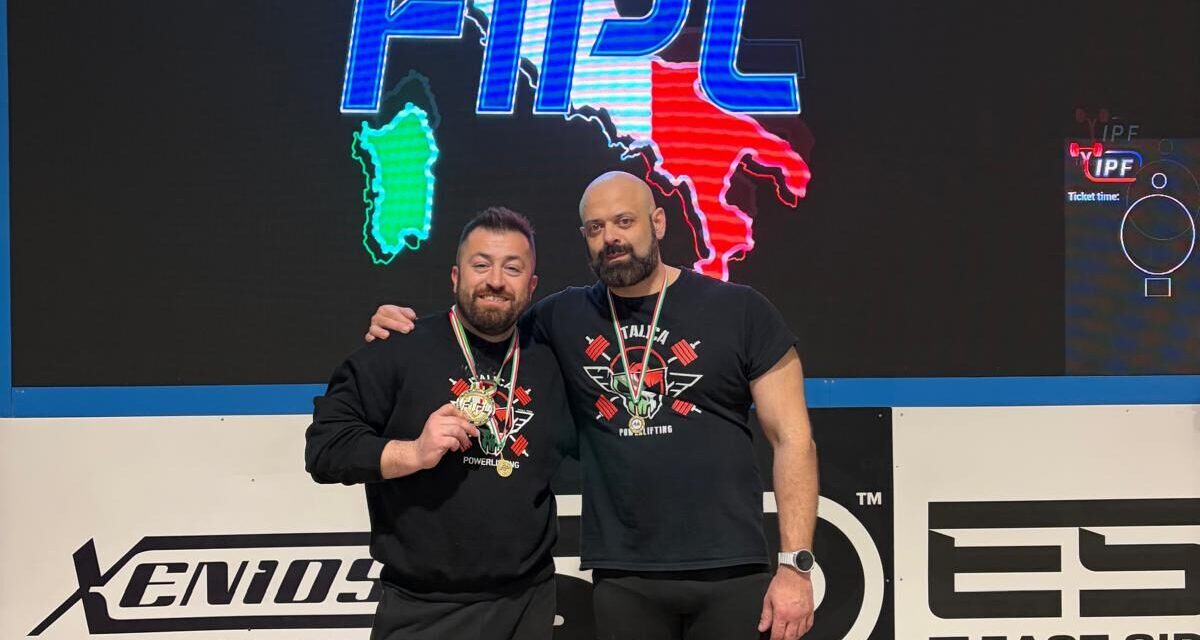 Panca piana, Nicola Rossi vince tra i Master 1 nei 93 kg