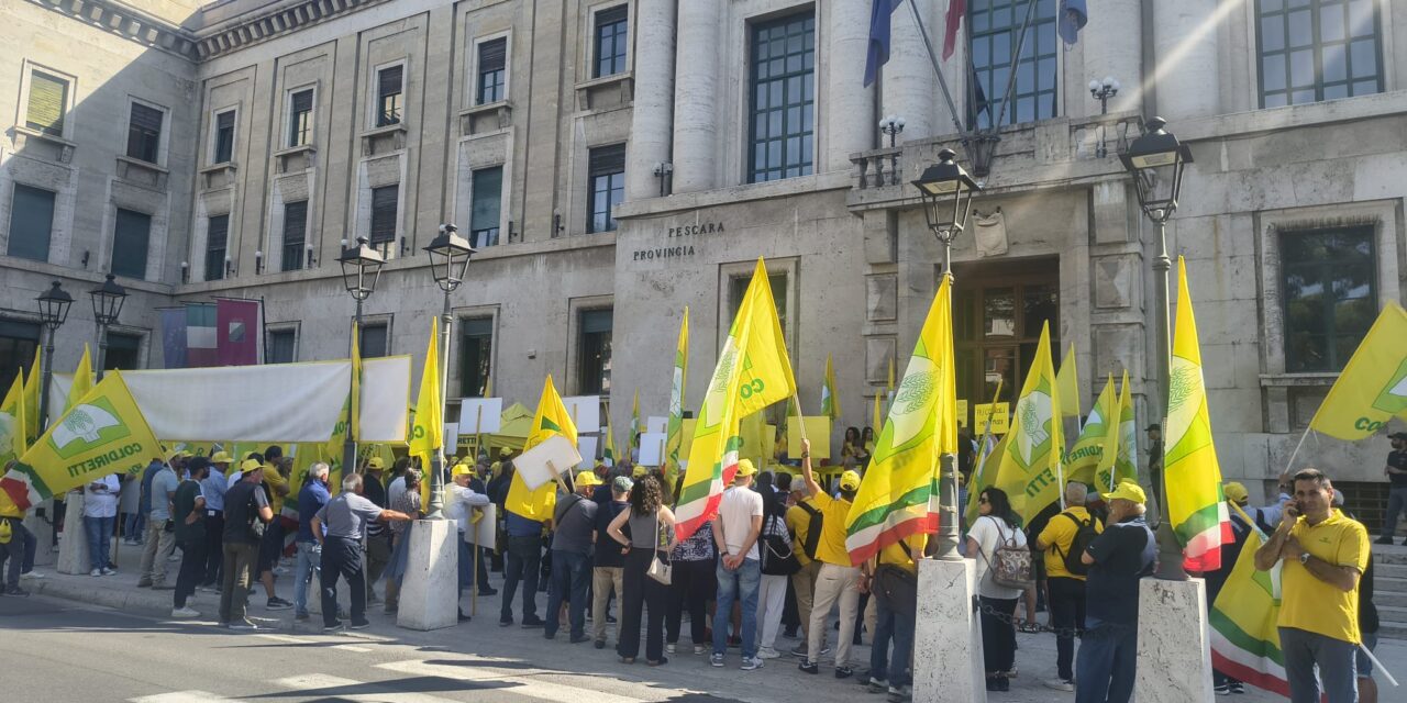Coldiretti in piazza a Pescara contro il falso Made in Italy