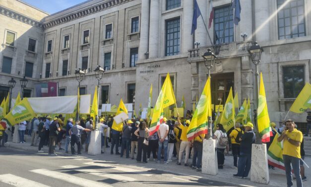 Coldiretti in piazza a Pescara contro il falso Made in Italy
