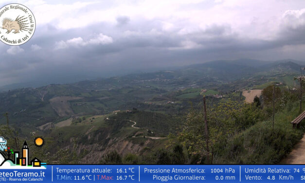 Calanchi di Atri, online la nuova webcam della Riserva